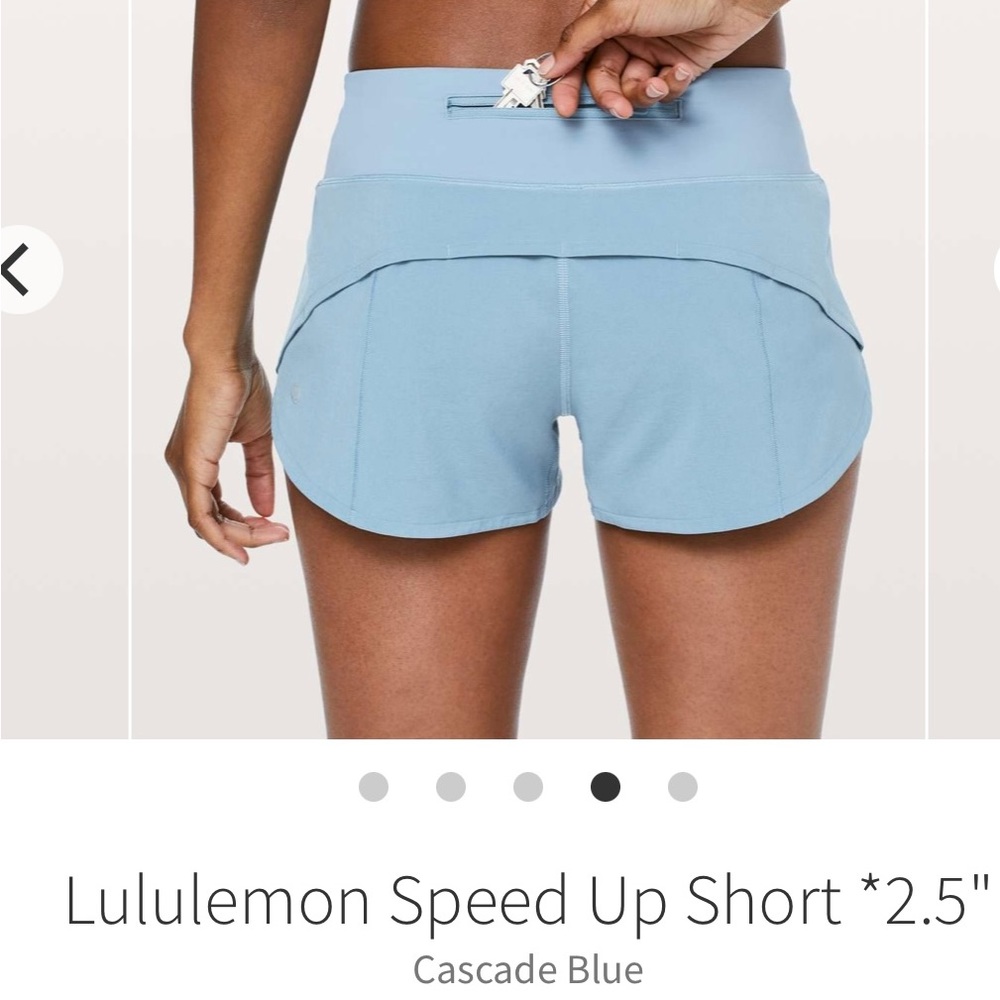Lululemon speed up short 2.5